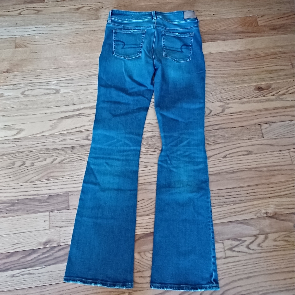 American Eagle Outfitters Women's Blue Boot Cut Jeans